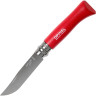 Нож Opinel №8 Trekking, нержавеющая сталь, красная рукоятка, блистер 001981